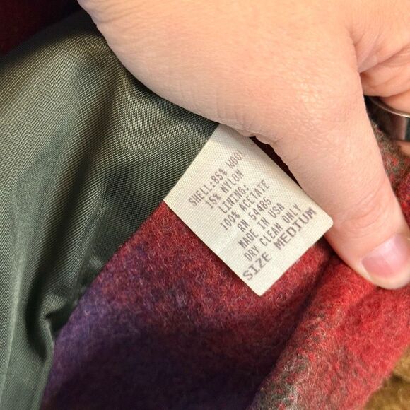 American Eagle Western Style Wool Blend Blazer Jacket Size Medium - Picture 6 of 8